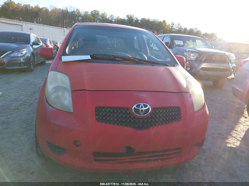 2007 Toyota Yaris VIN: JTDJT923875095542 Lot: 43777814