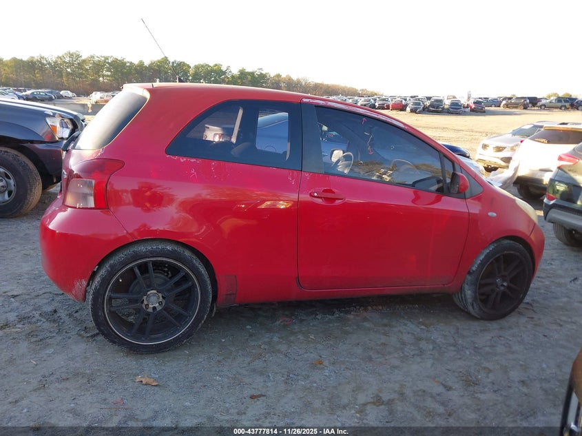 2007 Toyota Yaris VIN: JTDJT923875095542 Lot: 43777814