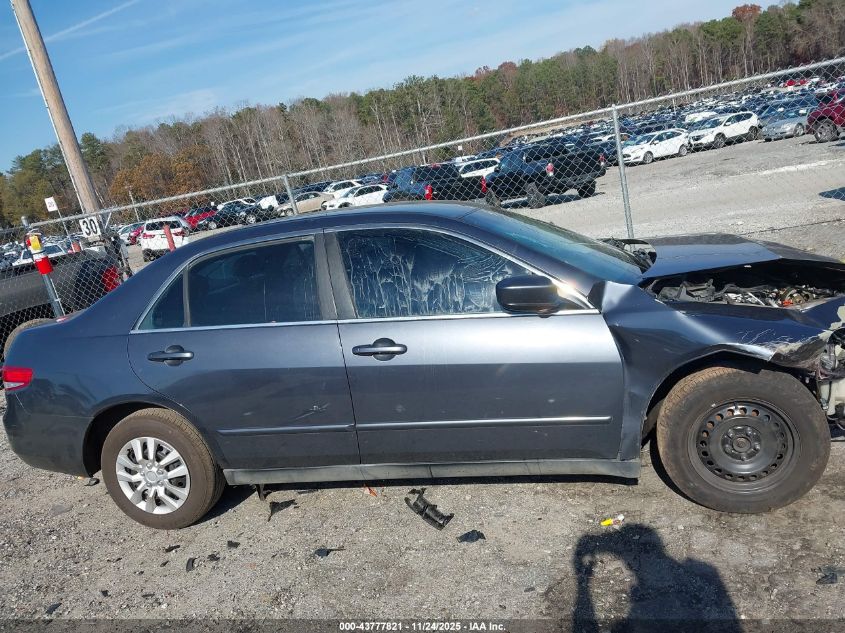2004 Honda Accord 2.4 Lx VIN: 1HGCM56394A108392 Lot: 43777821