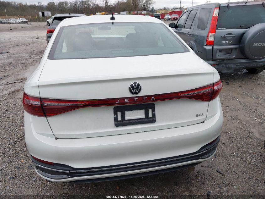 2025 Volkswagen Jetta 1.5T Sel VIN: 3VWGX7BU9SM081502 Lot: 43777823
