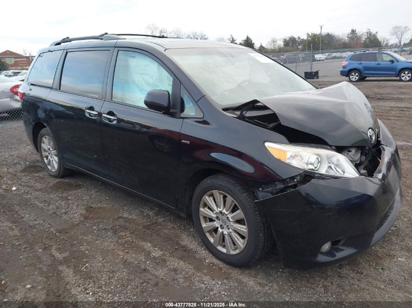 TOYOTA SIENNA XLE 7 PASSENGER