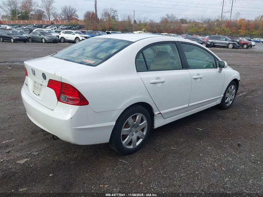 2HGFA165X8H301139 2008 HONDA CIVIC photo no. 4