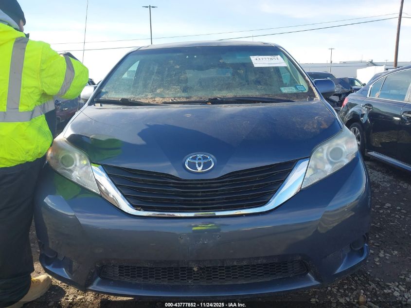 2014 Toyota Sienna Le V6 8 Passenger VIN: 5TDKK3DCXES412410 Lot: 43777852