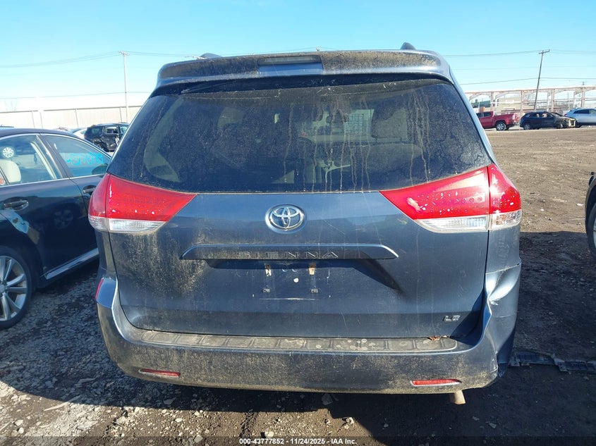 2014 Toyota Sienna Le V6 8 Passenger VIN: 5TDKK3DCXES412410 Lot: 43777852