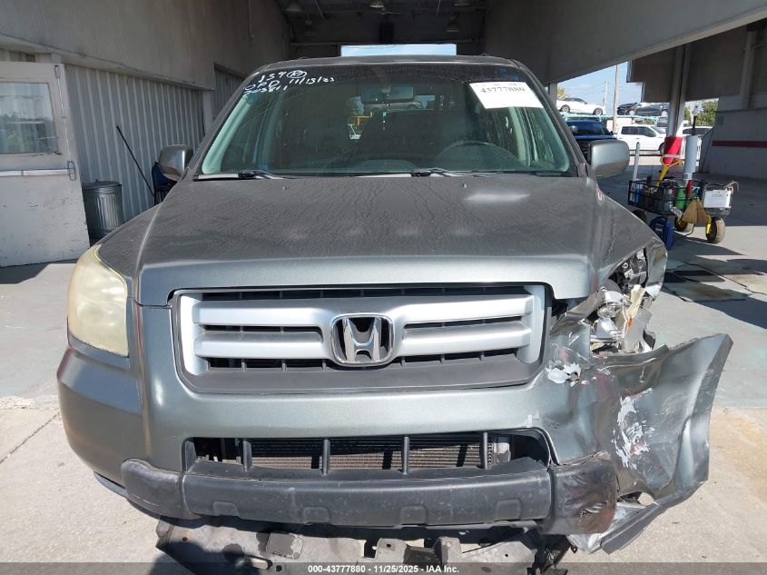 2007 Honda Pilot Ex-L VIN: 5FNYF28557B002397 Lot: 43777880