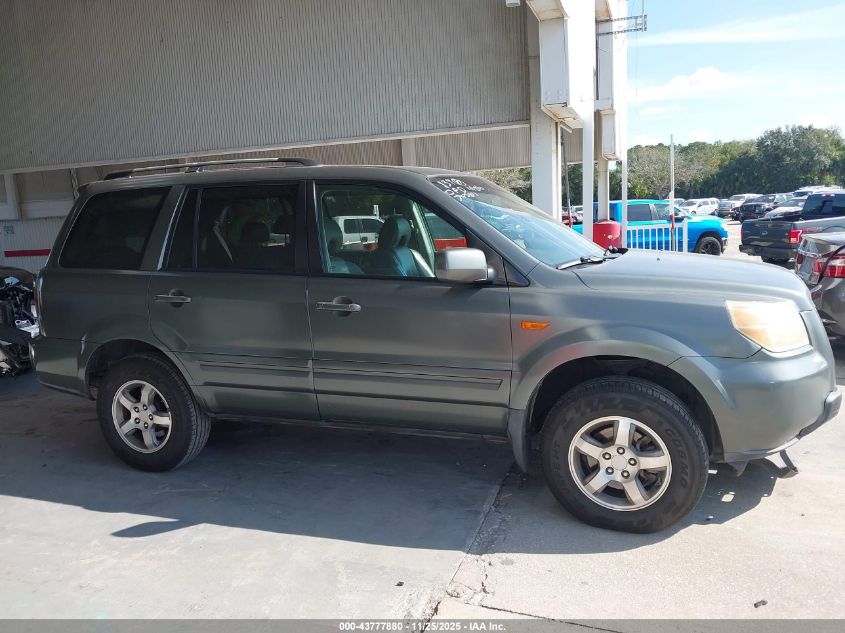 2007 Honda Pilot Ex-L VIN: 5FNYF28557B002397 Lot: 43777880
