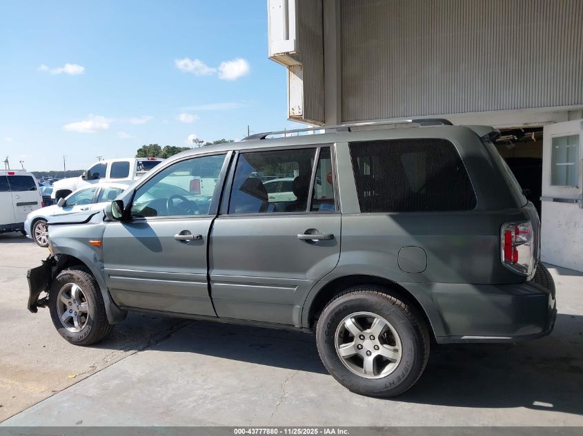 2007 Honda Pilot Ex-L VIN: 5FNYF28557B002397 Lot: 43777880