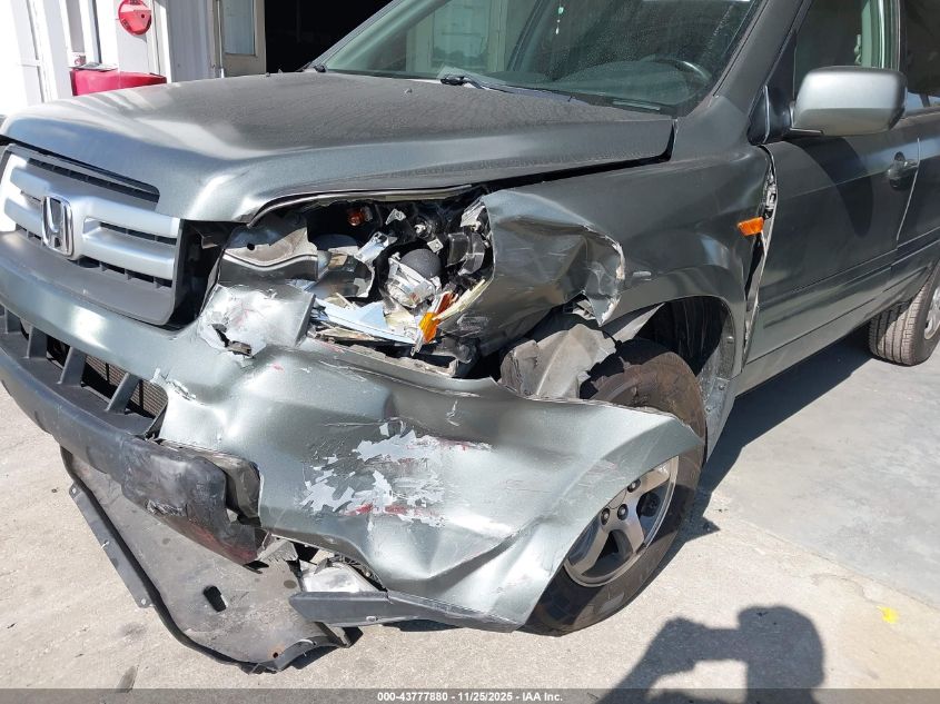 2007 Honda Pilot Ex-L VIN: 5FNYF28557B002397 Lot: 43777880