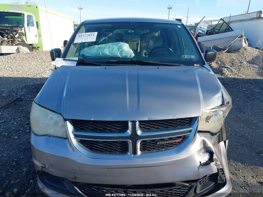 2014 Dodge Grand Caravan Se VIN: 2C4RDGBG2ER152003 Lot: 43777894