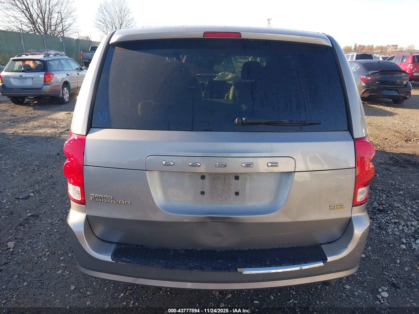 2014 Dodge Grand Caravan Se VIN: 2C4RDGBG2ER152003 Lot: 43777894