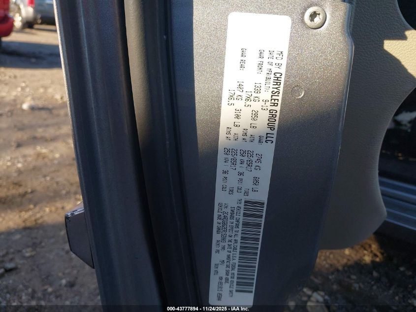 2014 Dodge Grand Caravan Se VIN: 2C4RDGBG2ER152003 Lot: 43777894