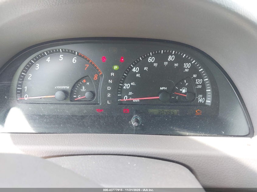 2003 Toyota Camry Xle VIN: 4T1BE32K93U257838 Lot: 43777915