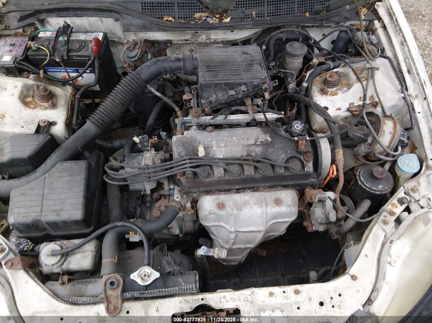 1998 Honda Civic Lx VIN: 1HGEJ6670WL017805 Lot: 43777926