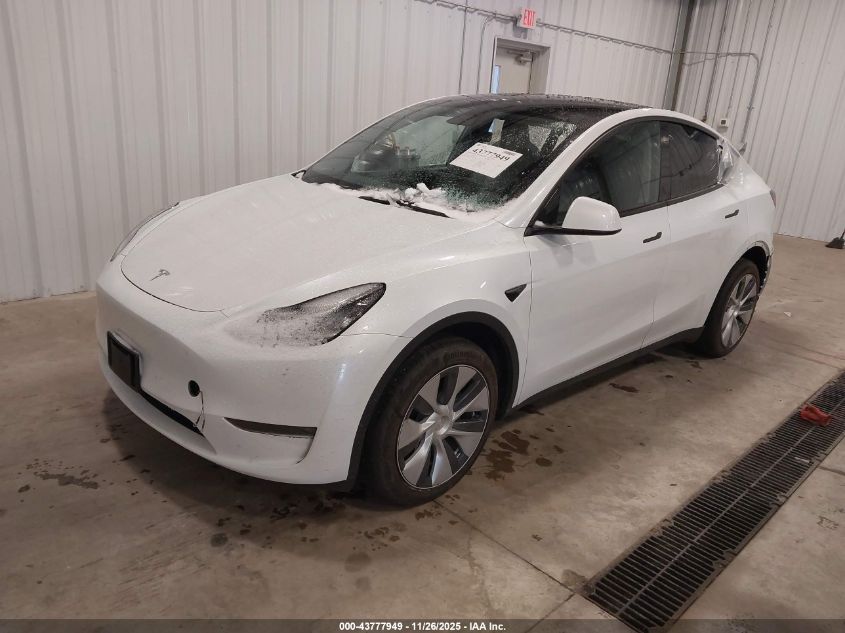 2023 Tesla Model Y Awd/Long Range Dual Motor All-Wheel Drive VIN: 7SAYGDEE2PA041509 Lot: 43777949