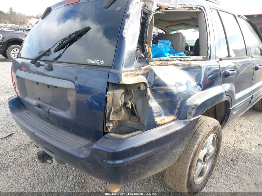 2004 Jeep Grand Cherokee Limited VIN: 1J4GX58N04C215318 Lot: 43777961