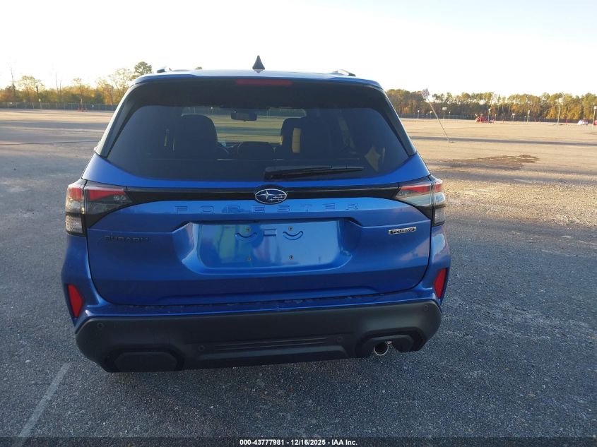 2026 Subaru Forester Touring VIN: 4S4SLDT6XT3027390 Lot: 43777981