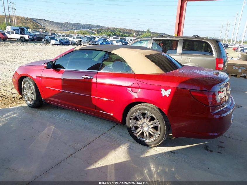 2008 Chrysler Sebring Limited VIN: 1C3LC65M58N611518 Lot: 43777999