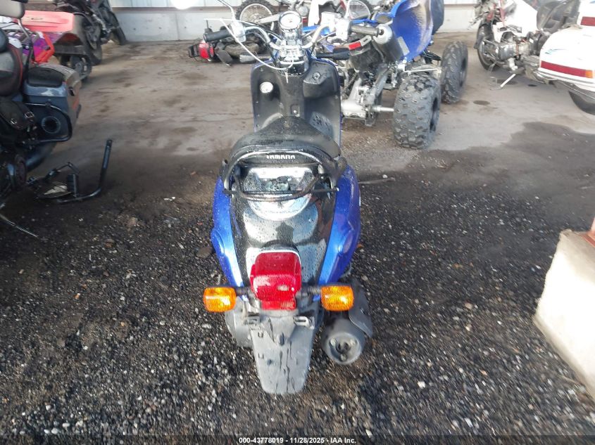 2007 Yamaha Yj125 VIN: LPRSE13Y57A504432 Lot: 43778019