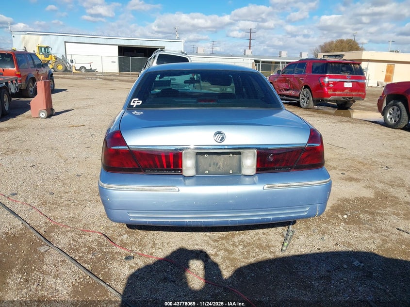 1998 Mercury Grand Marquis VIN: 2MEFM75W6WX698448 Lot: 43778069