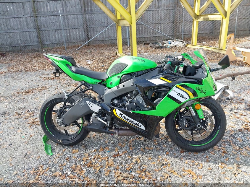 2025 Kawasaki Zx636 K VIN: JKBZXJK11SA011476 Lot: 43778070