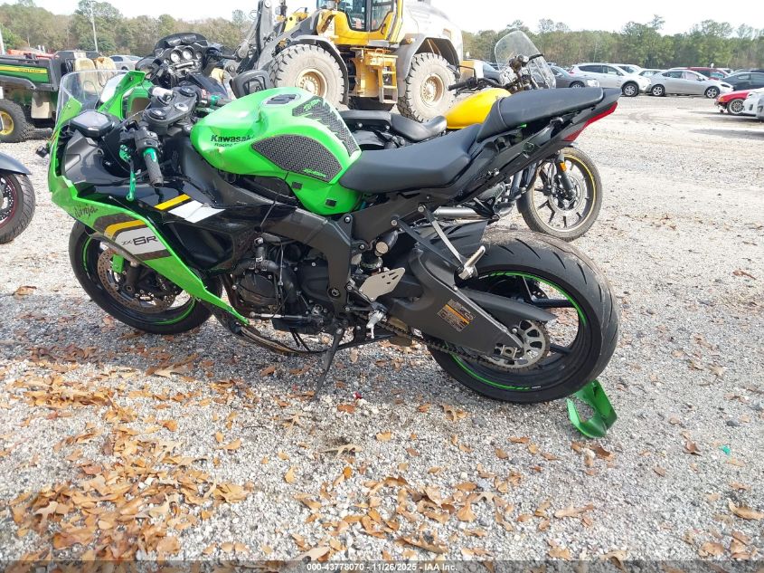 2025 Kawasaki Zx636 K VIN: JKBZXJK11SA011476 Lot: 43778070