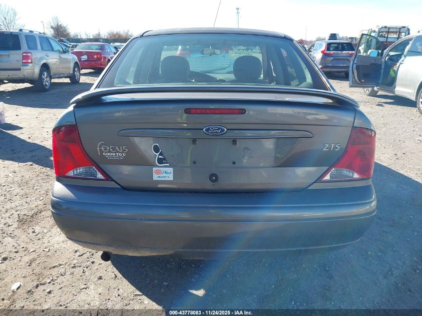 2003 Ford Focus Zts VIN: 1FAFP38383W241883 Lot: 43778083