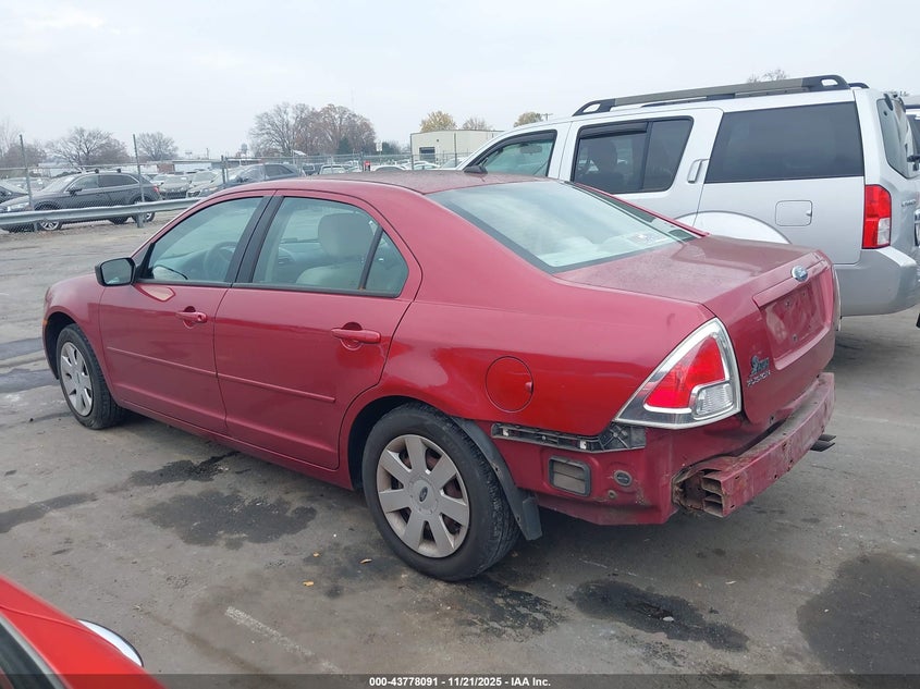 2008 Ford Fusion S VIN: 3FAHP06Z88R184805 Lot: 43778091