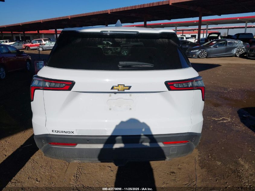 2025 Chevrolet Equinox Fwd Lt VIN: 3GNAXHEG0SL297496 Lot: 43778098