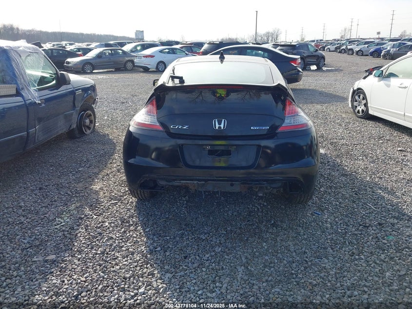 2011 Honda Cr-Z Ex VIN: JHMZF1D61BS002761 Lot: 43778104