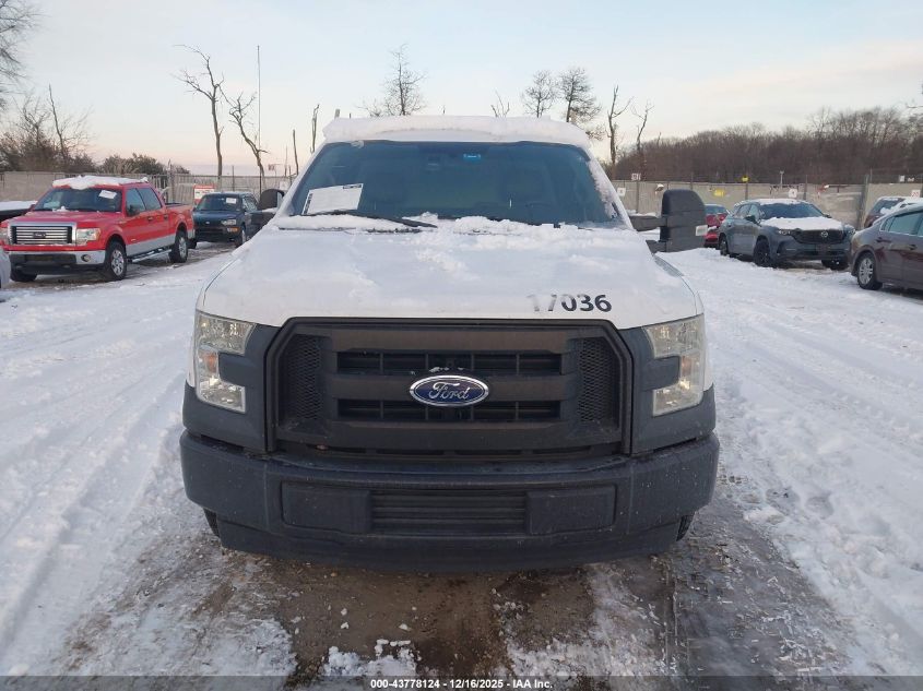 2017 Ford F-150 Xl VIN: 1FTMF1CF8HKC87495 Lot: 43778124