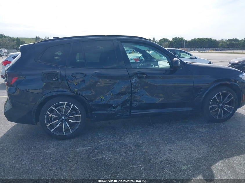 2022 BMW X3 Sdrive30I VIN: 5UX43DP07N9K72004 Lot: 43778148