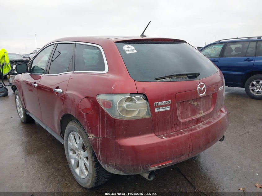 2007 Mazda Cx-7 Grand Touring VIN: JM3ER293270101627 Lot: 43778153