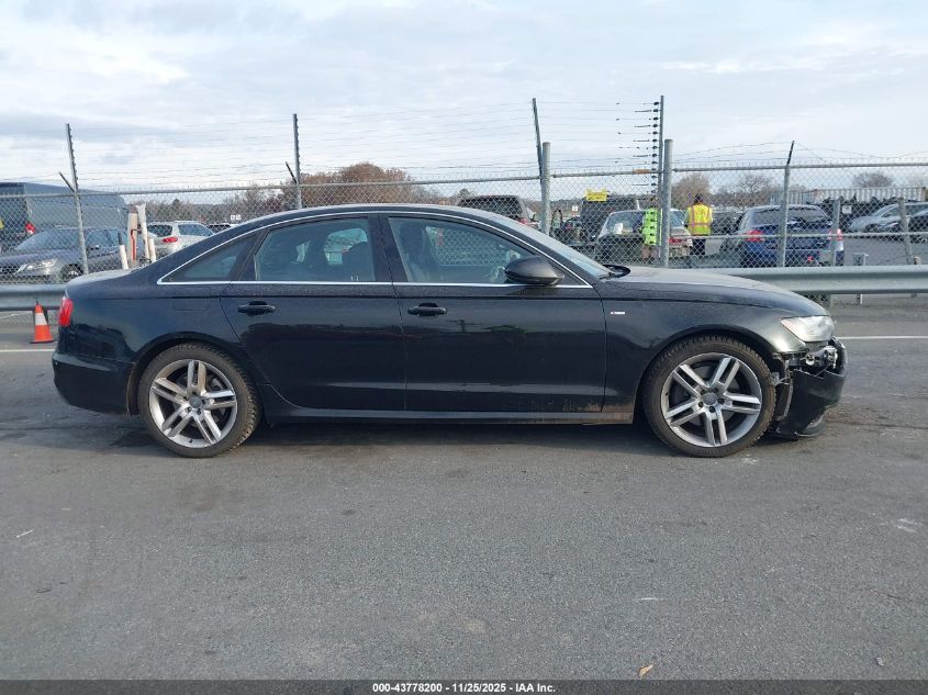 2014 Audi A6 3.0 Tdi Premium Plus VIN: WAUHMAFCXEN037370 Lot: 43778200