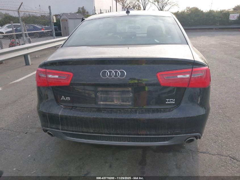 2014 Audi A6 3.0 Tdi Premium Plus VIN: WAUHMAFCXEN037370 Lot: 43778200