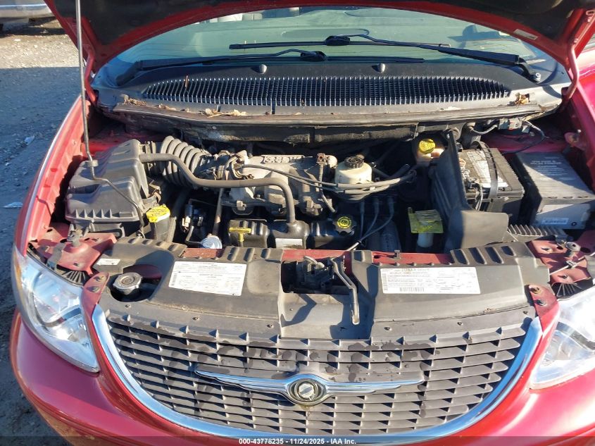 2001 Chrysler Town & Country Lxi VIN: 2C4GP54L51R163696 Lot: 43778235