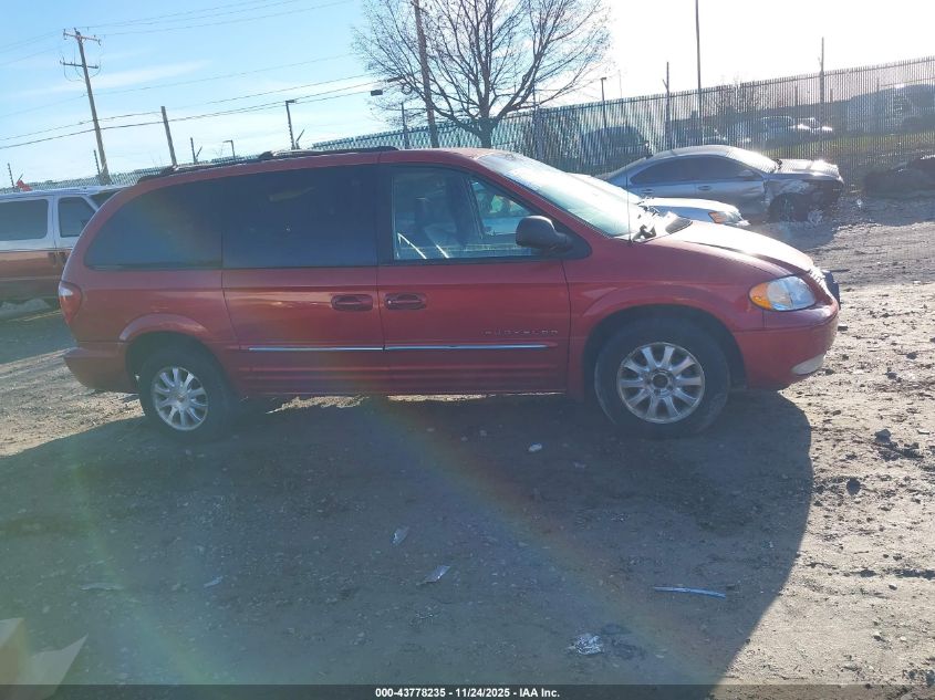 2001 Chrysler Town & Country Lxi VIN: 2C4GP54L51R163696 Lot: 43778235
