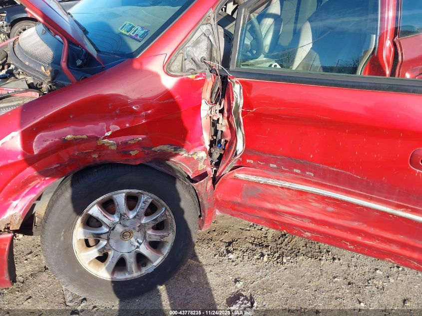 2001 Chrysler Town & Country Lxi VIN: 2C4GP54L51R163696 Lot: 43778235