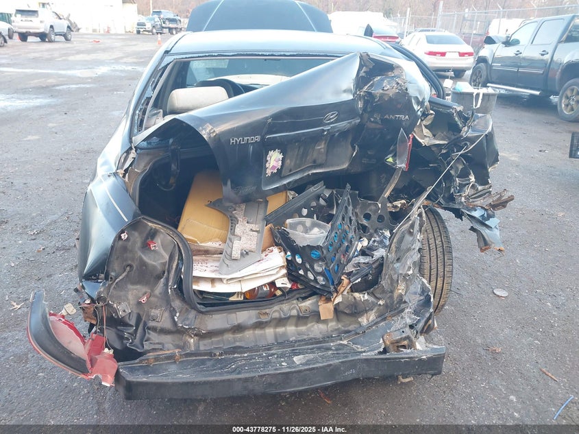 2002 Hyundai Elantra Gls VIN: KMHDN45D22U467627 Lot: 43778275