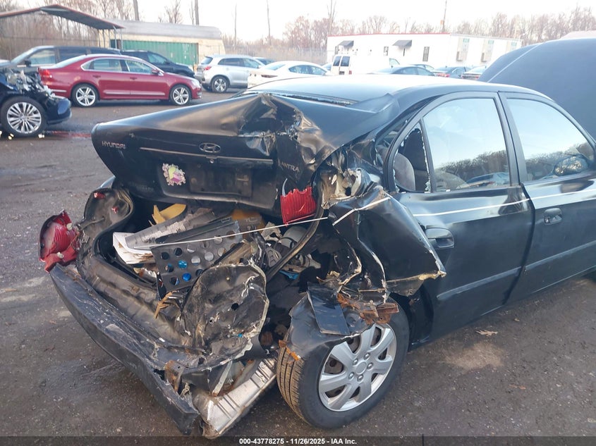 2002 Hyundai Elantra Gls VIN: KMHDN45D22U467627 Lot: 43778275