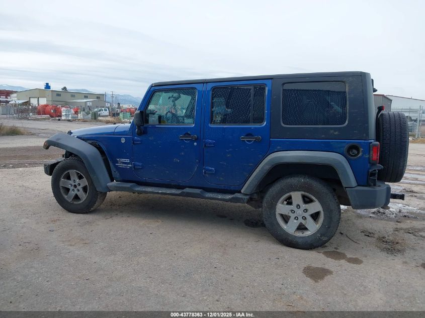 2010 Jeep Wrangler Unlimited Sport VIN: 1J4BA3H13AL127825 Lot: 43778363