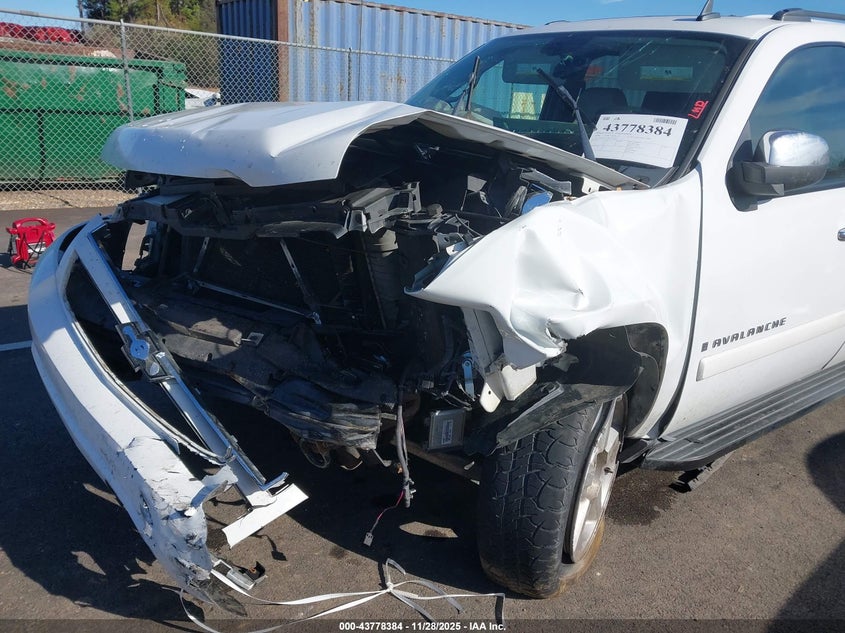 2008 Chevrolet Avalanche 1500 Ltz VIN: 3GNFK12388G144816 Lot: 43778384