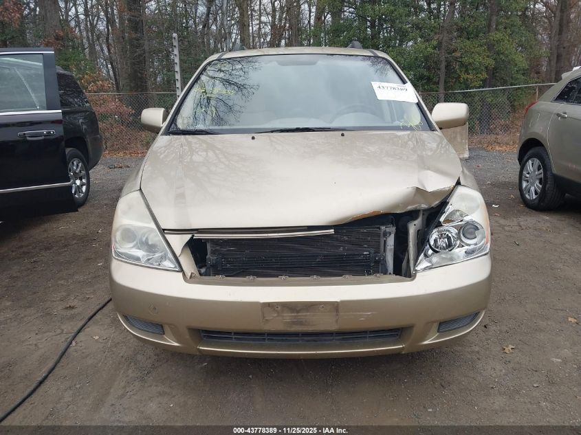 2008 Kia Sedona Lx VIN: KNDMB233086222222 Lot: 43778389