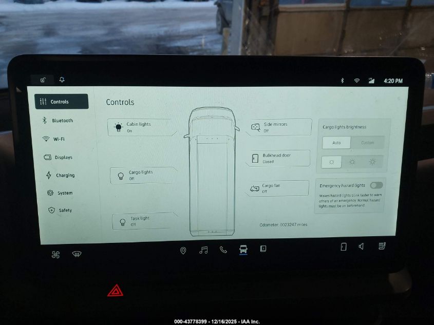 2023 Rivian Delivery 700 VIN: 7FCEHEB71PN012770 Lot: 43778399