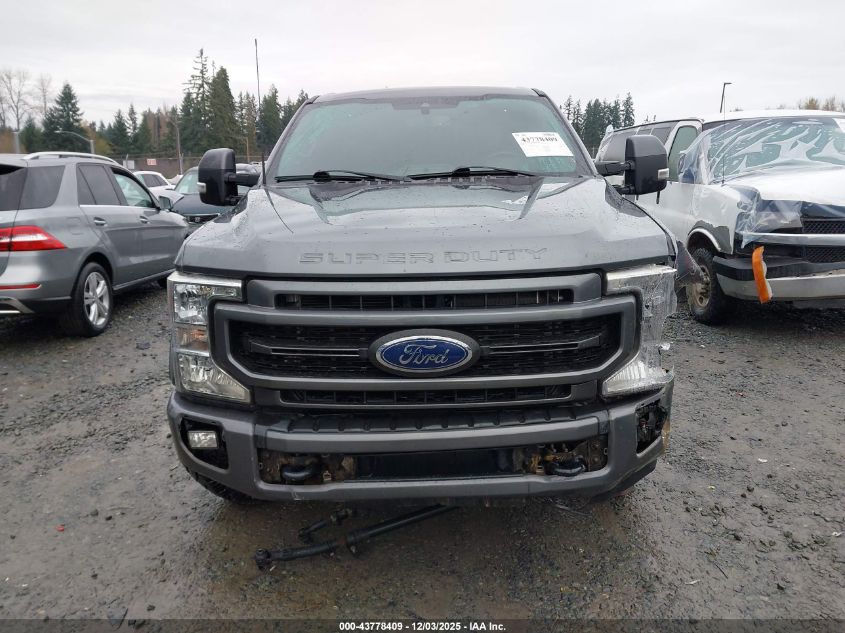 2022 Ford Super Duty F-350 Srw Lariat VIN: 1FT8W3BT7NEE85001 Lot: 43778409