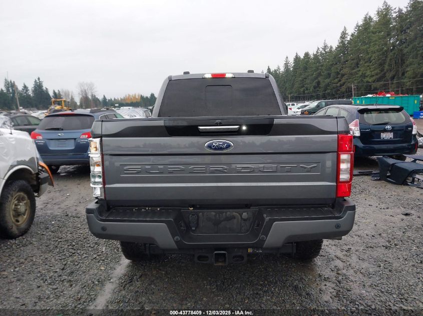 2022 Ford Super Duty F-350 Srw Lariat VIN: 1FT8W3BT7NEE85001 Lot: 43778409