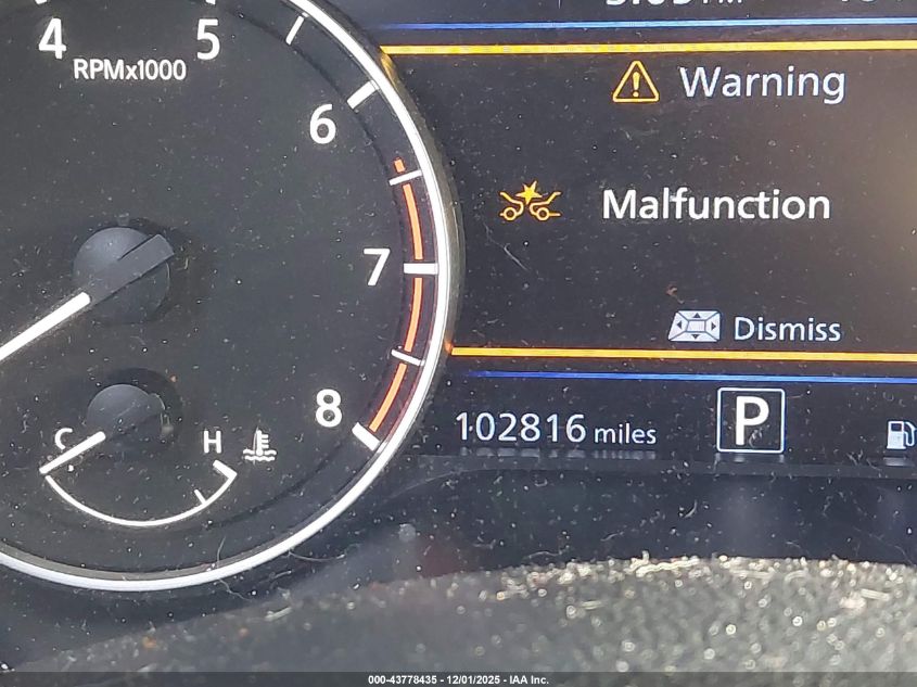 2020 Nissan Altima S Fwd VIN: 1N4BL4BVXLC255814 Lot: 43778435