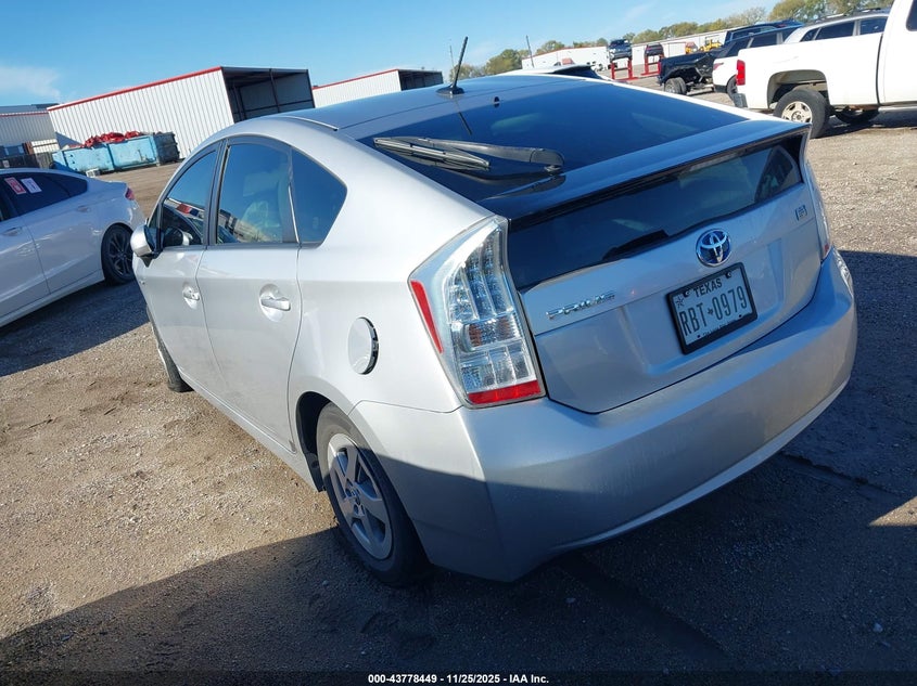 JTDKN3DUXB5316200 2011 TOYOTA PRIUS photo no. 3