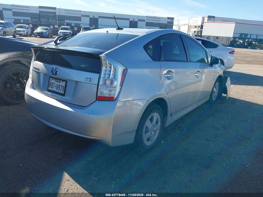 JTDKN3DUXB5316200 2011 TOYOTA PRIUS photo no. 4