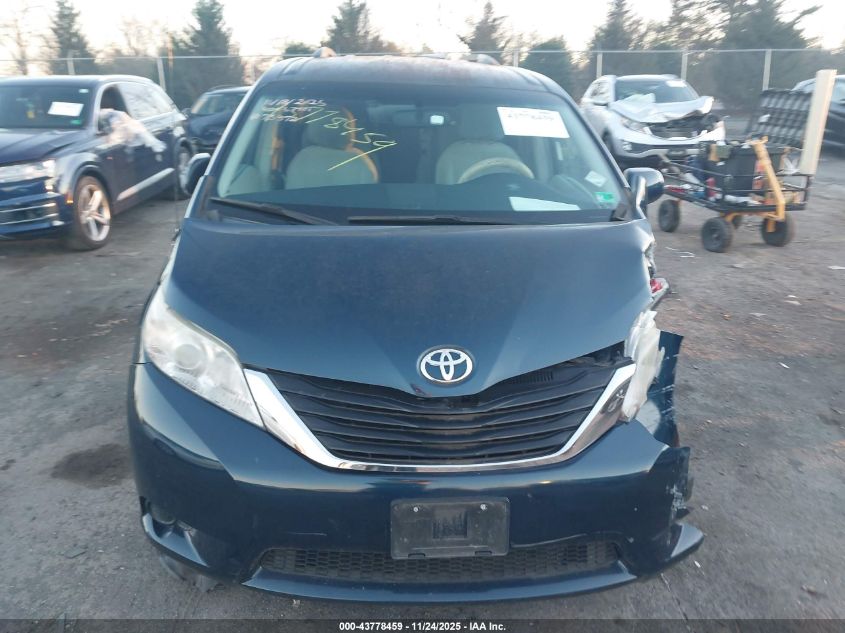2011 Toyota Sienna Le V6 VIN: 5TDKK3DCXBS013475 Lot: 43778459