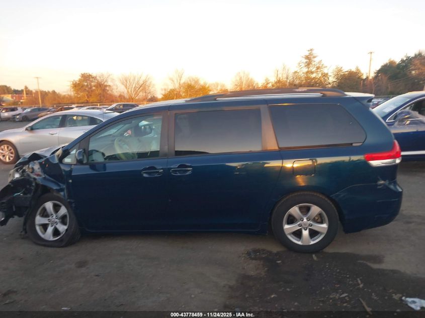 2011 Toyota Sienna Le V6 VIN: 5TDKK3DCXBS013475 Lot: 43778459